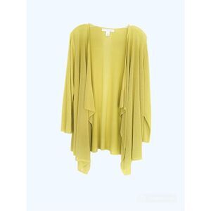 Emaline Lightweight Knit Open Front Cardigan Sz  2X